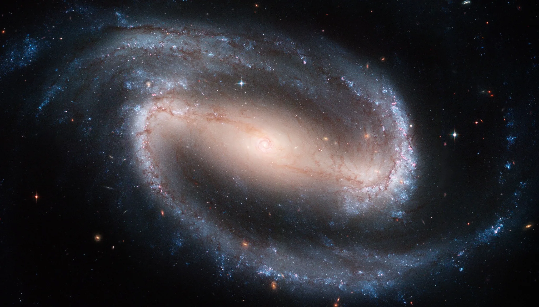 NASA Hubble image of the spiral galaxy NGC 1300
